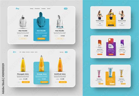 Product Card Cards, User interface, Web design
