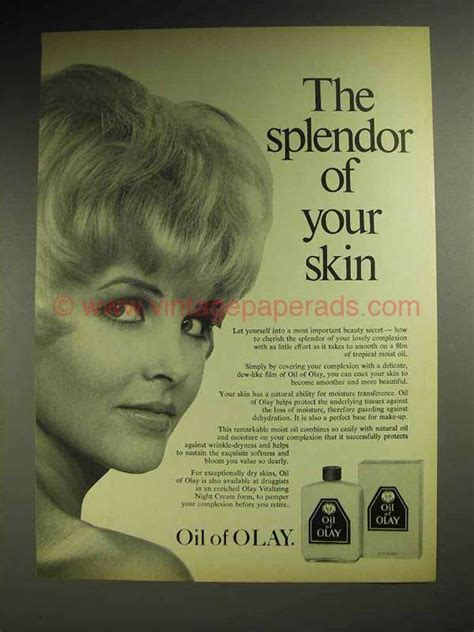 AY07561970 Oil of Olay Lotion Ad The Splendor of Your Ski Olay, Lotion, Olay beauty fluid