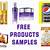 product samples for free