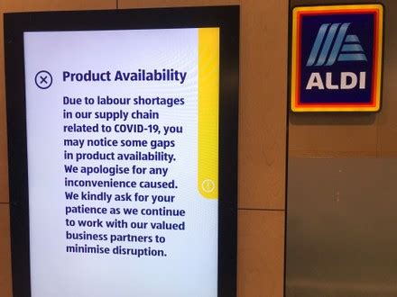 Product Availability Aldi