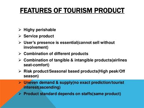 product features for tourism in malaysia