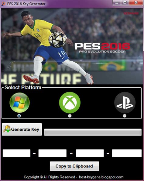 product key for pes 2016