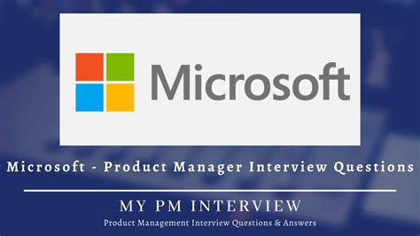 product manager interview questions microsoft