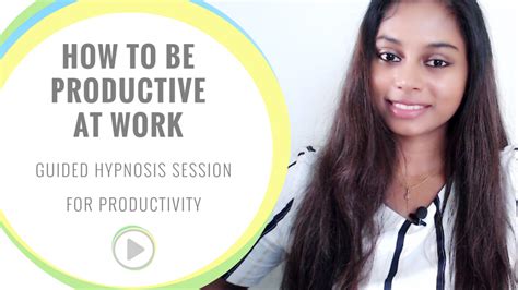 productivity hypnosis