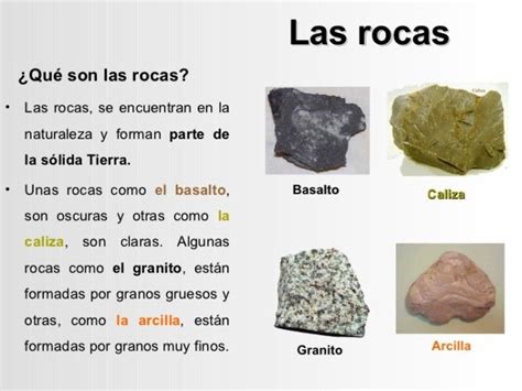 productos de la roca