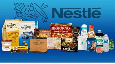 products offered by nestle