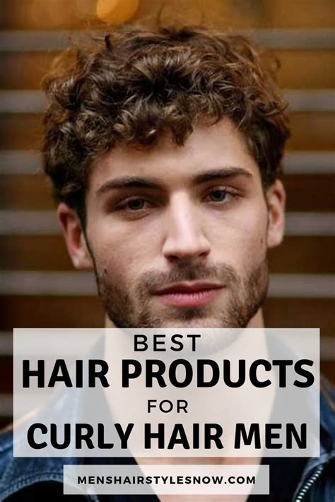 Fresh Products To Style Men s Curly Hair For Short Hair