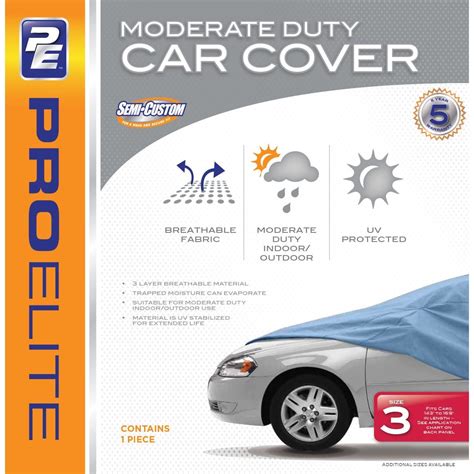 Proelite Car Cover Warranty