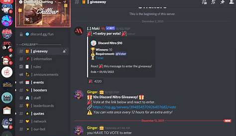 Create a professional looking discord server by Skobomeister