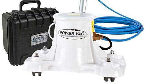 Power Vac PV2100 Portable Professional Swimming Pool Vacuum