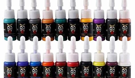 8 Color Professional Tattoo Ink Paint 1OZ Body Tattoo Art Supply
