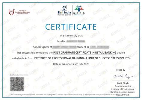 professional banking certificate