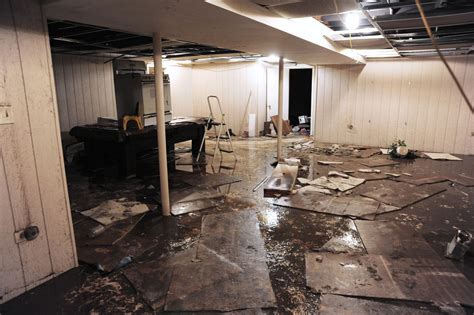 professional basement water damage repair