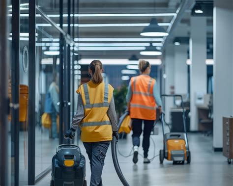 professional cleaning crew