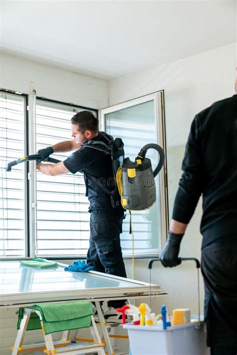 professional cleaning team