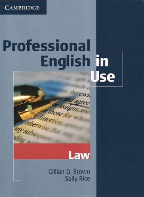 professional english in use law pdf