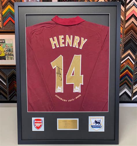 professional framing for jerseys