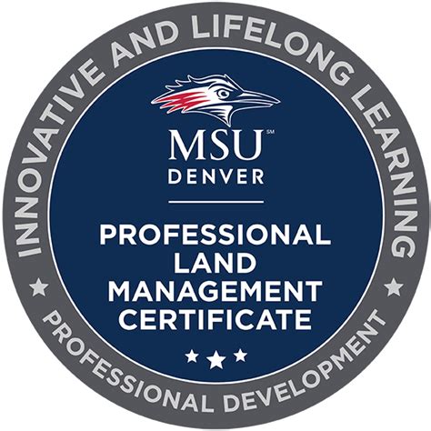 professional land management certificate