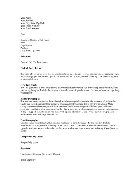 professional letter format pdf