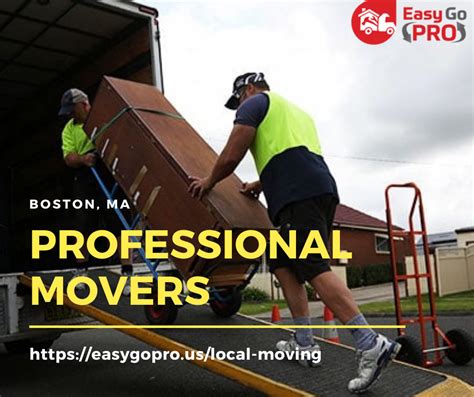 professional movers boston area