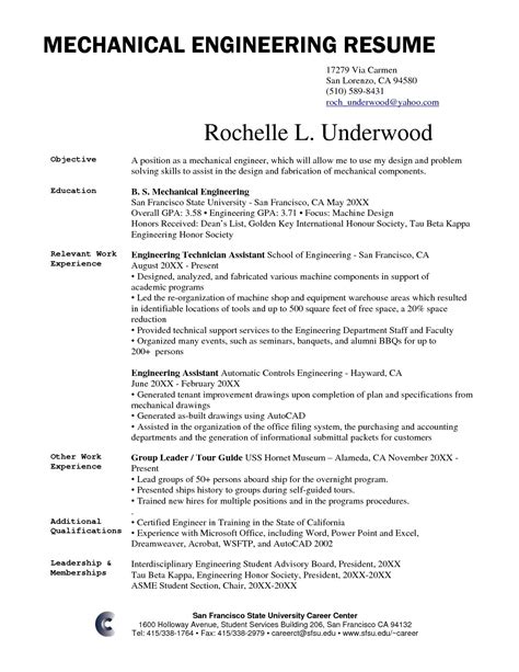 professional resume format for it engineer