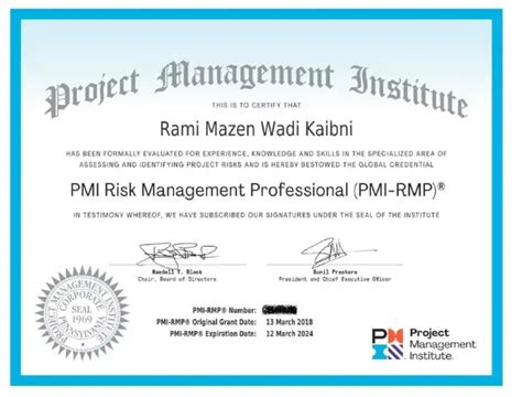 professional risk management certification