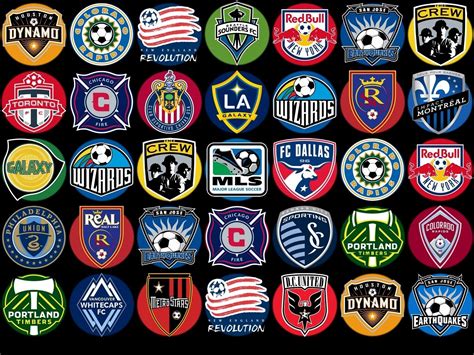 professional soccer team logos