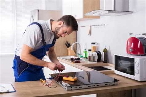 Professional Technician Fixing Appliances