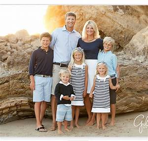 Professional White and Blue Family Photos
