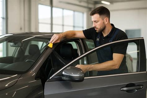 Professional Window Tinting Technician
