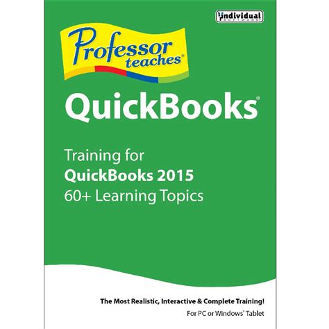 professor teaches quickbooks 2015