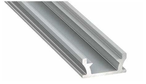Profil aluminiowy Diall typ T 26 mm chrom 2,5 m Listwy i