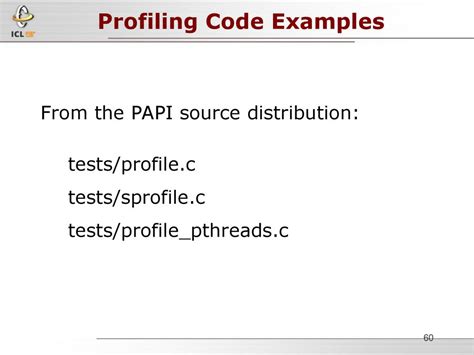 Profiling Code