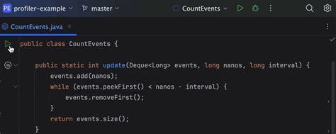 Profiling Java Application Intellij