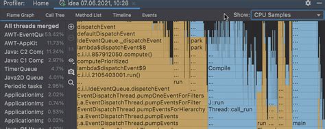 Profiling Java Intellij