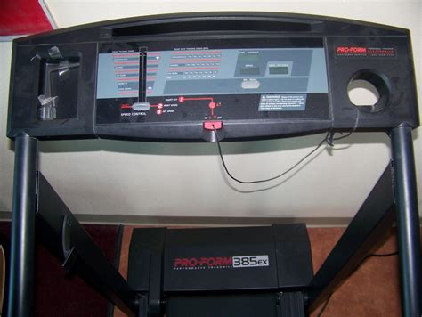 Pro Form 385C Treadmill Space Saver w/ power incline, works FURNITURE