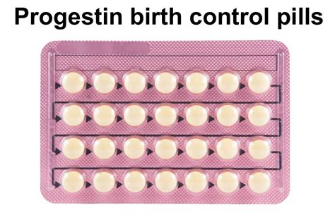 progesterone birth control pills names