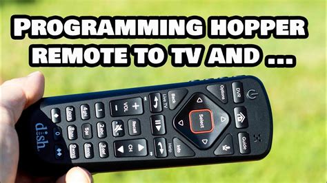 program dish hopper remote to tv
