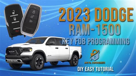 Program Key Fob Dodge Ram 1500