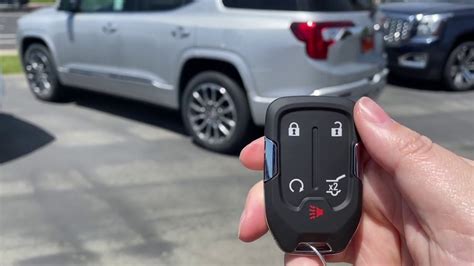 program key fob gmc acadia
