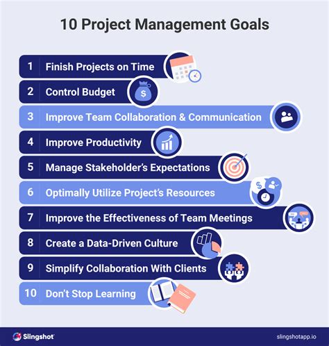 program manager goal setting examples