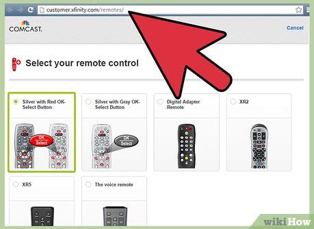 program xfinity remote to control receiver