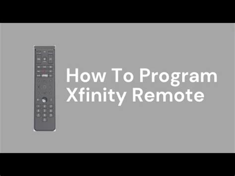 program xfinity remote to denon receiver