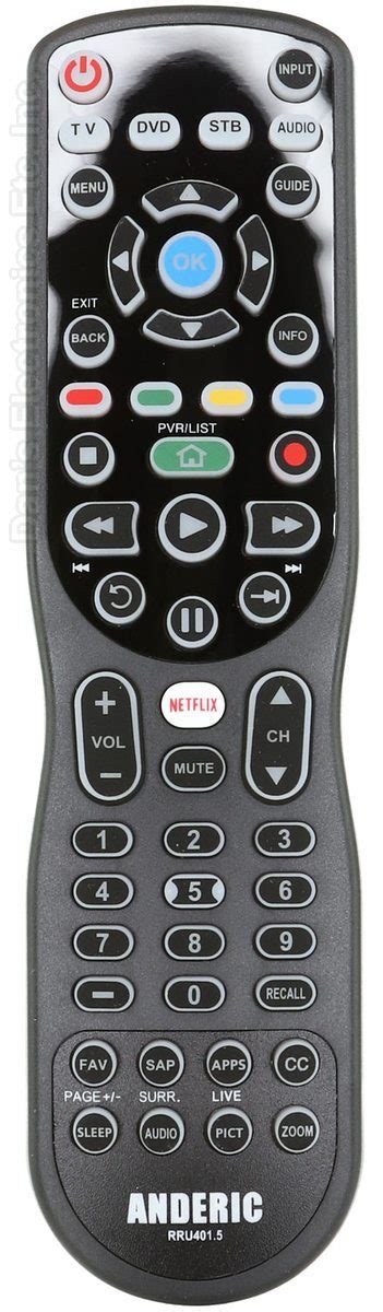 Buy ANDERIC RRLC16.2 Roku TV Universal with Learning preprogrammed for