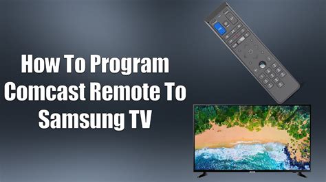 Program New Comcast Remote To Cable Box musicalmaster