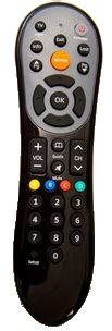 a remote control with the words how to program a dish remote control on