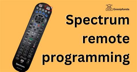 Spectrum Remotes Instructions ELECTRONIC EQUIPMENT REPAIR CENTRE