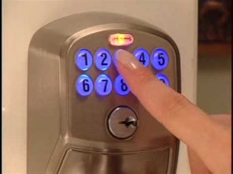 Schlage Keypad Programming Guide
