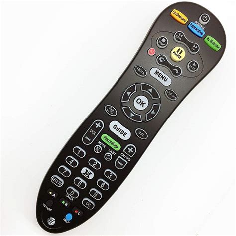 AT&T Uverse TV Remote Control Manual and Codes ManualsLib