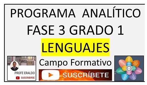 Programa Primer Grado